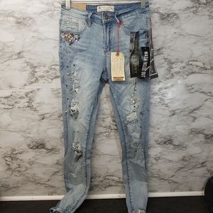 Los Angeles Womens Skinny Jeans Sz 